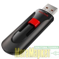 Флешка SanDisk 64 GB Cruzer Glide USB 3.0 Black (SDCZ600-064G-G35) МегаМаркет