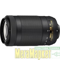 длиннофокусный объектив Nikon AF-P DX 70-300mm f/4,5-6,3G ED VR МегаМаркет