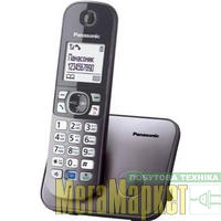 Радиотелефон Panasonic KX-TG6811UAM Metallic МегаМаркет