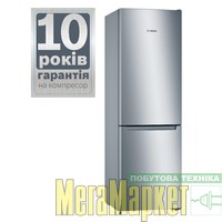 Холодильник з морозильною камерою Bosch KGN36NL306 МегаМаркет