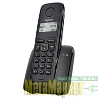 Радиотелефон Gigaset A116 Black (S30852H2801S301) МегаМаркет