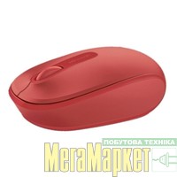 Мышь Microsoft Wireless Mobile Mouse 1850 (Red) МегаМаркет