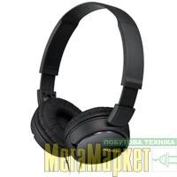 Наушники/телефoнная гарнитура Sony MDR-ZX110AP Black МегаМаркет