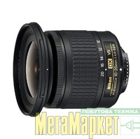 Ширококутний об'єктив Nikon AF-P DX Nikkor 10-20mm f/4,5-5,6G VR (JAA832DA) МегаМаркет