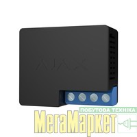 Контролер для розумного будинку Ajax Relay 7-24V 13А 3kW с сухим контактом (10019) МегаМаркет