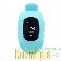 Дитячий розумний годинник GOGPS K50 Turquoise (K50TR) МегаМаркет