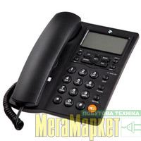 Проводной телефон 2E AP-410 Black (680051628707) МегаМаркет