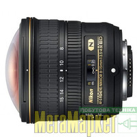 об'єктив Fisheye Nikon AF-S Fisheye-Nikkor 8-15mm f/3,5-4,5E E (JAA831DA) МегаМаркет