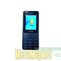 Мобильный телефон Tecno T372 TripleSIM Deep Blue (4895180746826)  МегаМаркет