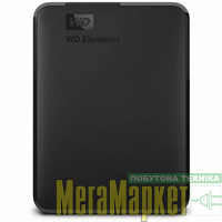 Жесткий диск WD Elements Portable 4 TB (WDBU6Y0040BBK) МегаМаркет