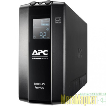 линейно-интерактивный ИБП APC Back UPS Pro BR 900VA, LCD (BR900MI) МегаМаркет