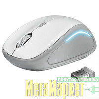 Миша Trust Yvi FX wireless mouse white (22335) МегаМаркет