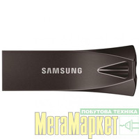 Флешка Samsung 256 GB Bar Plus Titan USB 3.1 Gray (MUF-256BE4/APC) МегаМаркет
