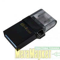 Флешка Kingston 64GB microDuo USB 3.2/microUSB (DTDUO3G2/64GB)  МегаМаркет