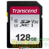 Карта памяти Transcend 128 GB SDXC UHS-I U3 300S TS128GSDC300S МегаМаркет
