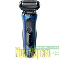 Электробритва мужская Braun Series 6 SensoFlex Wet&Dry 60-B1500s  МегаМаркет