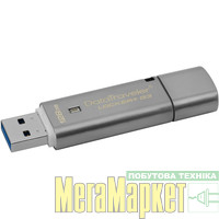 Флешка Kingston 128 GB USB 3.0 DT Locker+ G3 Metal Silver Security (DTLPG3/128GB)  МегаМаркет