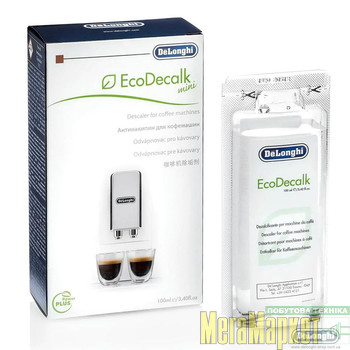 Засіб від накипу Delonghi EcoDecalk Mini DLSC101 100 мл (5513295981) МегаМаркет