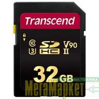 Карта памяти Transcend 32 GB SDHC UHS-II U3 700S TS32GSDC700S МегаМаркет