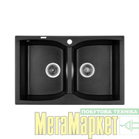 Кухонна мийка Granado Cordoba Black shine 1201 МегаМаркет
