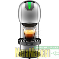 Капсульная кофеварка эспрессо Krups Genio S Touch KP440E31  МегаМаркет