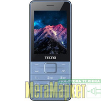 Мобильный телефон Tecno T454 Blue (4895180745997)  МегаМаркет