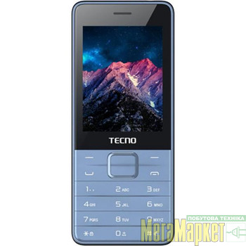 Мобільний телефон Tecno T454 Blue (4895180745997) МегаМаркет
