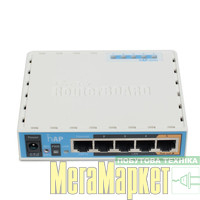 Бездротовий маршрутизатор (роутер) Mikrotik hAP (RB951Ui-2ND) МегаМаркет