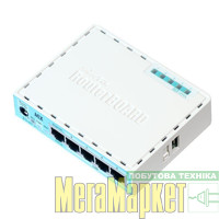 Маршрутизатор (роутер) Mikrotik hEX (RB750Gr3) МегаМаркет