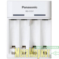 Зарядний пристрій Panasonic Basic USB Charger (BQ-CC61USB) МегаМаркет
