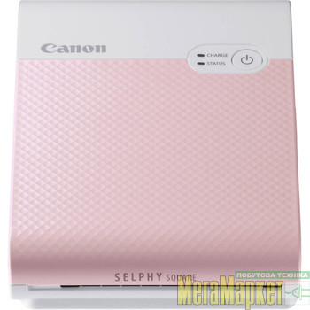 Принтер Canon SELPHY Square QX10 Pink (4109C009) МегаМаркет