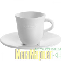 чашка для сніданку Delonghi Набор 2 Cups Ceramic Cappuccino 2х270 мл (DLSC309) Новинка МегаМаркет