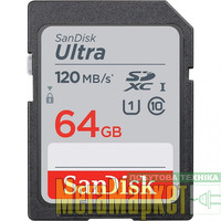 Карта памяті SanDisk 64 GB SDXC UHS-I Ultra SDSDUN4-064G-GN6IN  МегаМаркет