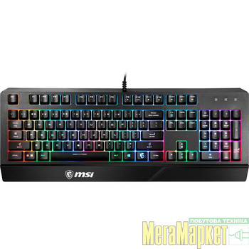 Клавіатура MSI Vigor GK20 Black (S11-04RU230-CLA) МегаМаркет