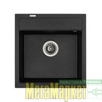 Кухонна мийка Granado Merida Black shine 0301 МегаМаркет