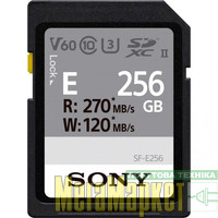 Карта пам'яті Sony 256 GB SDXC UHS-II U3 V60 SFE256.AE  МегаМаркет