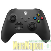 Геймпад Microsoft Xbox Series X | S Wireless Controller Carbon Black (XOA-0005, QAT-00001, QAT-00002) МегаМаркет
