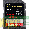 Карта пам'яті SanDisk 128 GB SDXC UHS-II U3 V90 Extreme Pro SDSDXDK-128G-GN4IN МегаМаркет
