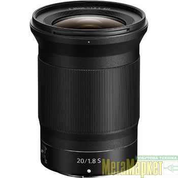 Ширококутний об'єктив Nikon Z 20mm f/1.8 S (JMA104DA) МегаМаркет