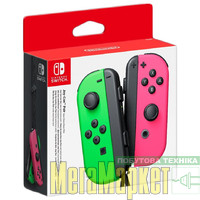 Геймпад Nintendo Joy-Con Pink Green Pair МегаМаркет