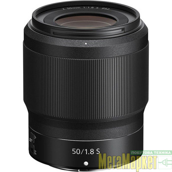 Стандартний об'єктив Nikon Z 50mm f/1,8 S (JMA001DA) МегаМаркет