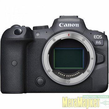 Бездзеркальний фотоапарат Canon EOS R6 Body (4082C044) МегаМаркет