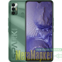 Смартфон Tecno Spark 7 Go KF6m 2/32GB Spruce Green (4895180766374) МегаМаркет