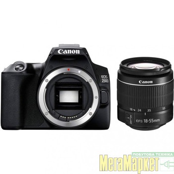 Дзеркальний фотоапарат Canon EOS 250D kit (18-55mm) DC (3454C009) МегаМаркет