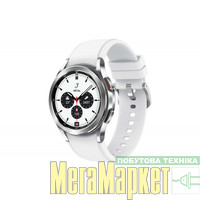 Смарт-годинник Samsung Galaxy Watch4 Classic 42mm Silver (SM-R880NZSA) МегаМаркет