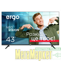 Телевізор ERGO 43DUS6000 МегаМаркет