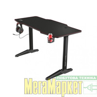 Геймерський ігровий стіл Trust GXT 1175 Imperius XL Black (23802) МегаМаркет