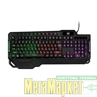 клавіатура 2E Gaming KG340 LED USB Black (2E-KG340UBK) МегаМаркет