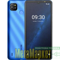 Смартфон Tecno POP 4 BC1s 2/32GB Dual Sim Aqua Blue (4895180764073) МегаМаркет