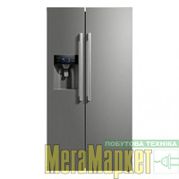 Холодильник з морозильною камерою Midea HC-660WEN (ST) МегаМаркет